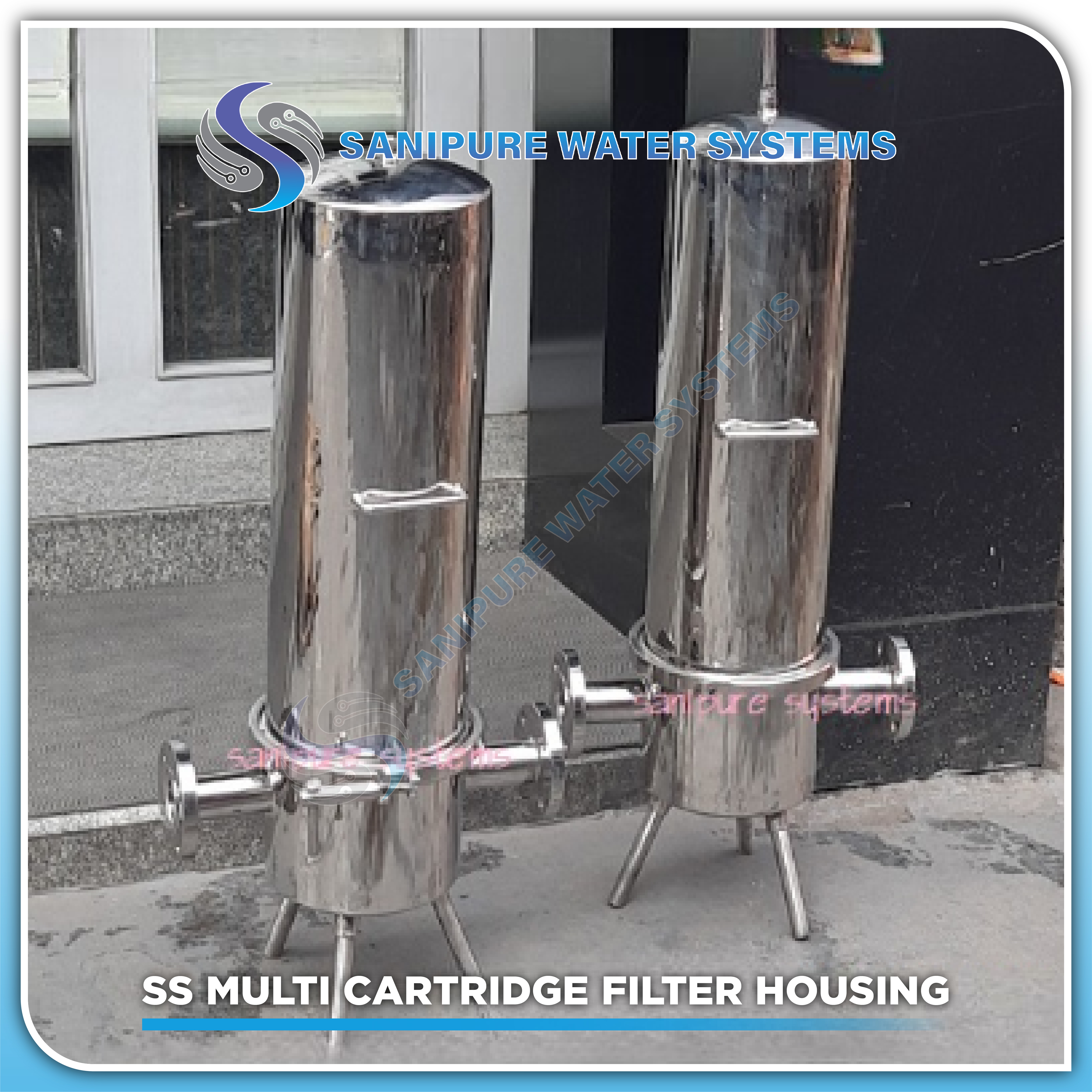 SS Cartridge Candle Filter Housing
